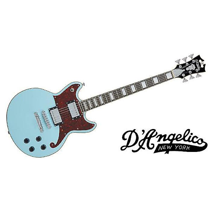 DAngelico ( ディアンジェリコ ) / Premier Brighton Sky Blue Top Natural Mahogany Back and Side夏休みセール