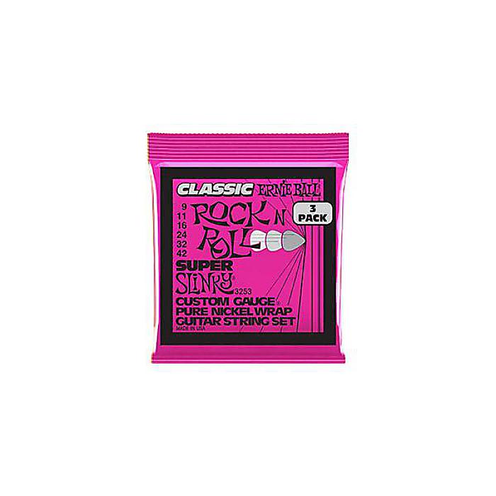 ERNIE BALL ( アーニー・ボール ) / Super Slinky Classic Rock n Roll Pure Nickel Wrap Electric G夏休みセール