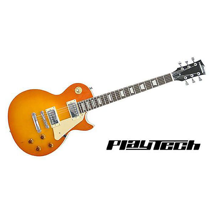 PLAYTECH レスポール PLAYTECH ( プレイテック ) LP400 Flame Top Lemon Burst レス