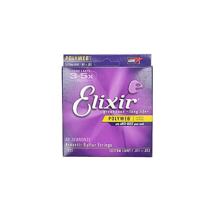 ELIXIR ( エリクサー ) / POLYWEB 80/20 Bronze Custom Light #11025夏休みセール