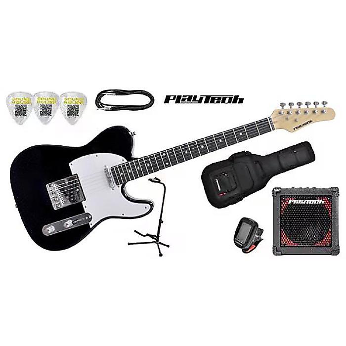 楽天市場】PLAYTECH ( プレイテック ) / TL250ギター入門セットMaple