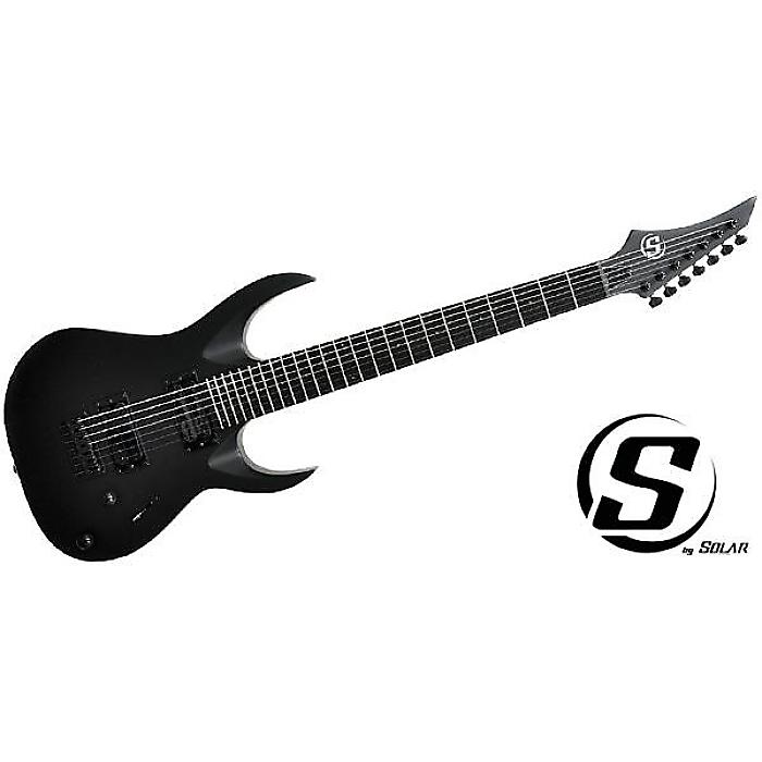 【エレキギター】S by Solar AB4.61MC-E AB4.61MC – 3/4 S by Solar – Carbon Black Matte