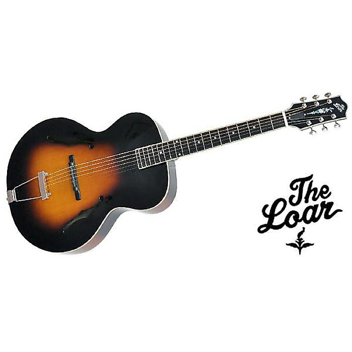LOAR LH-280-C Vintage Sunburst フルアコ Amazon | LOAR (ロア) フルアコースティックギター LH-280-C Vintage