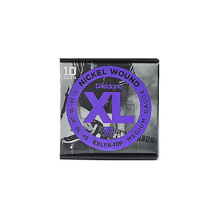 DADDARIO ( ダダリオ ) / EXL115-10P XL Nickel Multi-Packs Blues/Jazz Rock夏休みセール