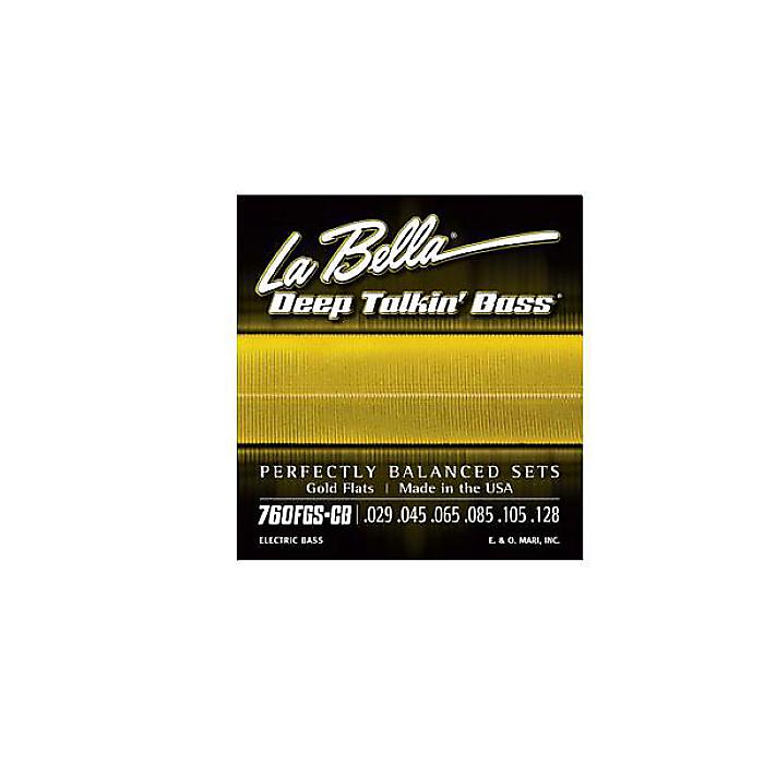 La Bella ( ラベラ ) / 760FGS-CB Deep Talkin’Bass Gold Flats 6-Strings夏休みセール