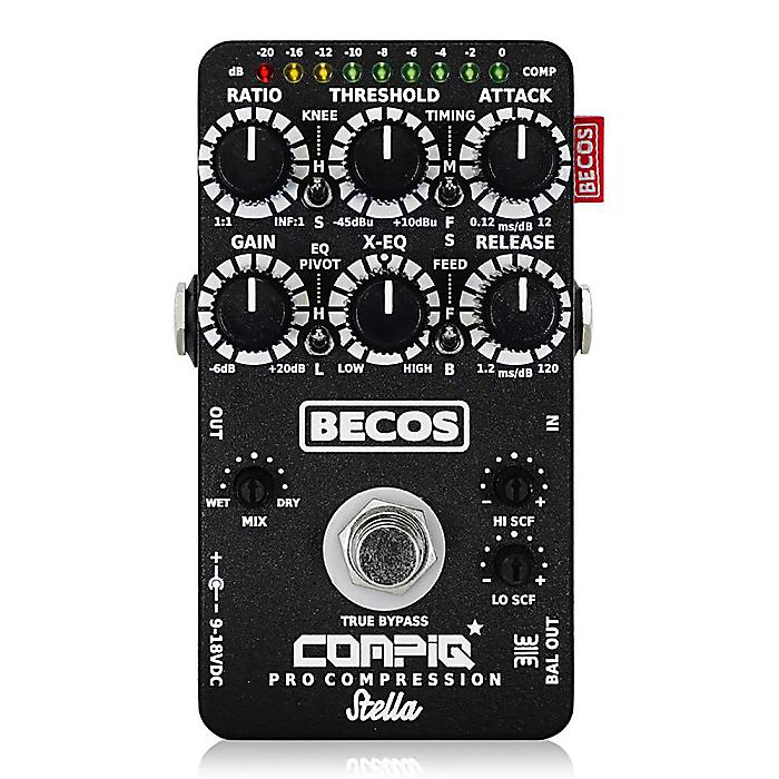 BECOS(ベコス) / CompIQ STELLA Pro Compressor MkII コンプレッサー新生活応援|ミュージックハウス フレンズ