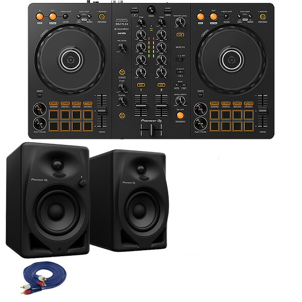 2大特典付 【DM-40Dセット】Pioneer DJ(パイオニア) / DDJ-FLX4_DM-40D_AV3MRCARCA-MHF001Op3_set新生活応援