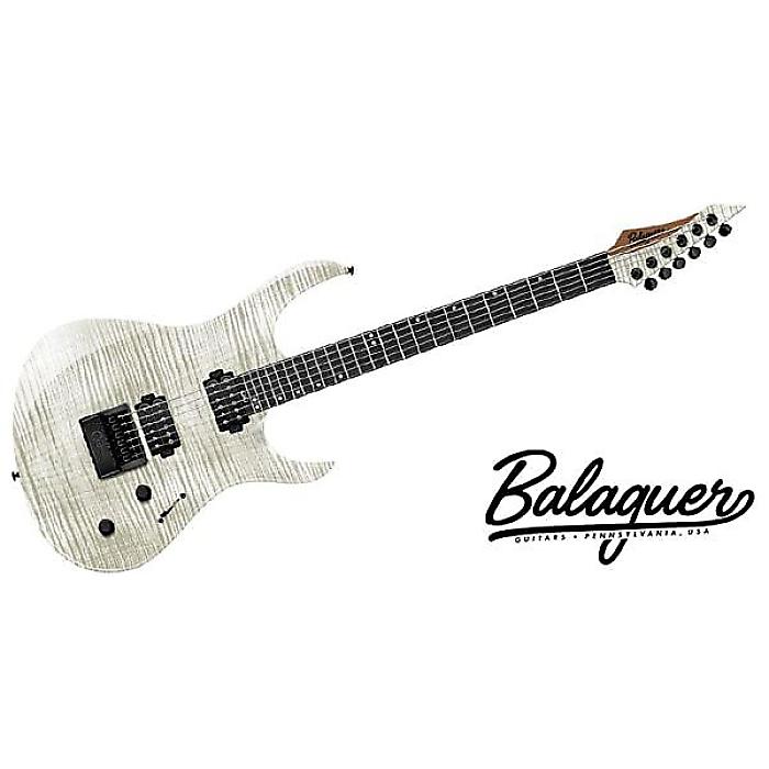 Balaguer Guitars ( バラゲール・ギターズ ) / ST Diablo with Evertune Bridge Satin Trans White夏休みセール