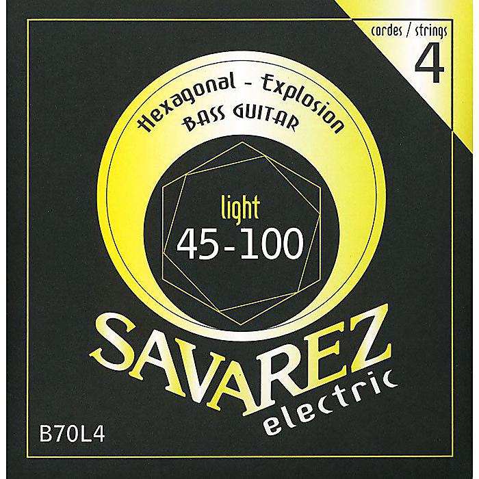 【メール便／送料無料】 SAVAREZ ( サバレス ) / B70L4 -Light- エレキベース弦ブラックフライデー【メール便／送料無料】