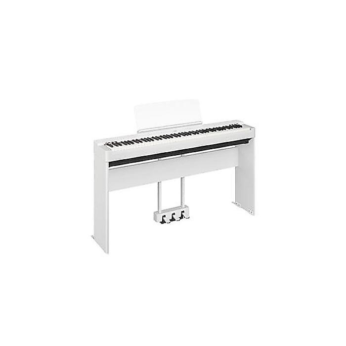 美品 YAMAHA P-125 専用スタンド、ペダル付き Amazon | ヤマハ P-125専用スタンド(ブラック)YAMAHA L-125B