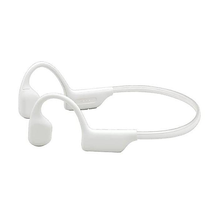 たのしいかいしゃ ( タノシイカイシャ ) / SKULL RESOUND 骨伝導Bluetooth イヤホン TA-SR1 ムーンホワイト夏休みセール