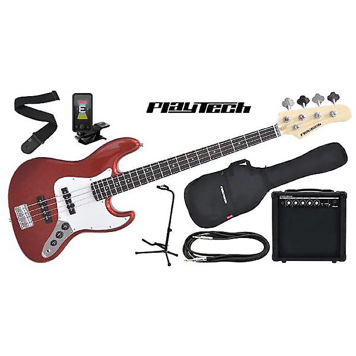 PLAYTECH ( プレイテック ) / JB420 Metallic Red エレキベース 初心者入門セット夏休みセール|ミュージックハウス フレンズ