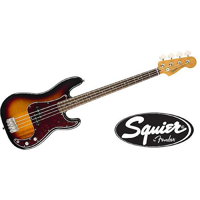 美品 Squier スクワイヤー プレシジョンベース ブラウン サンバースト Squier by Fender Classic Vibe '60s Precision Bass Laurel