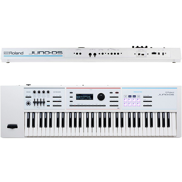 2大特典付 Roland JUNO-DS61W 61鍵 セール シンセサイザー 節分 ピアノ