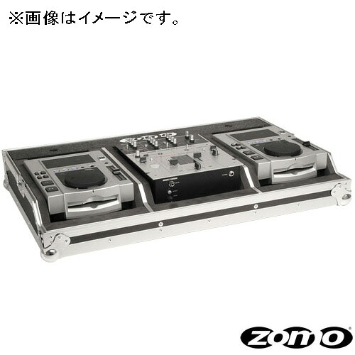 Zomo(ゾモ) / Flightcase Set 100 MK2 BLACK 【Pioneer CDJ-100 x2 ・ 10インチMixer x1 収納可能】 - フライトケース -