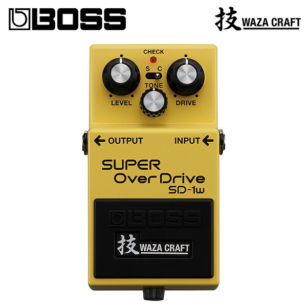 Boss(ボス) / SD-1W SUPER OverDrive (WAZA CRAFT) - オーバードライブ　《ギターエフェクター》【次回納期未定】夏休スペシャル 15,368円