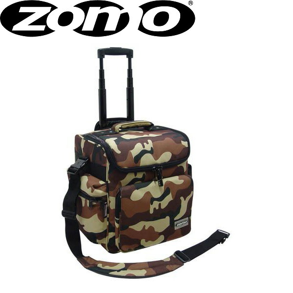 楽天市場 Zomo ゾモ Dj Trolley Camouflage Brown トロリータイプ 12インチレコード 約70枚収納可能レコードバッグ ミュージックハウス フレンズ