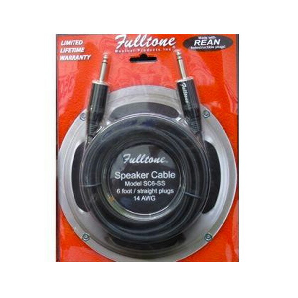 Fulltone(フルトーン) / Speaker cable 6' Cable STRAIGHT to STRAIGHT FT-SC-6 スピーカーケーブル 【6ft. (約1.8m)】 直輸入品夏休スペシャル