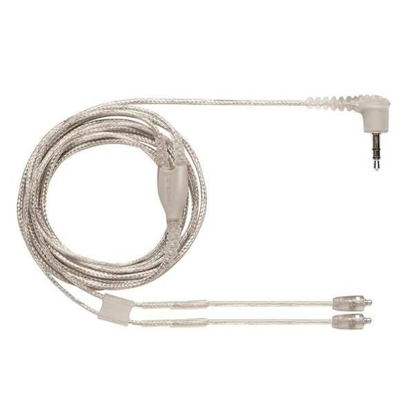 Shure / EAC64CLS クリアー 162cm SE846用 交換用イヤホンケーブル 直輸入品 シュアー夏休スペシャル