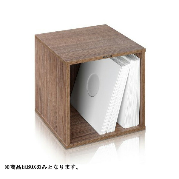 Zomo(ゾモ) VS-Box 100 Walnut  精神的な統合式 12inレコード盤納めるBOX 【約100枚納める能力のある】円光ウィーン大売り出し/ハロウィングッズ
