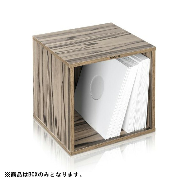 Zomo(ゾモ) VS-Box 100 Zebrano  精神的な統合式 12inレコード盤納めるBOX 【約100枚納める能力のある】円光ウィーン大売り出し/ハロウィングッズ