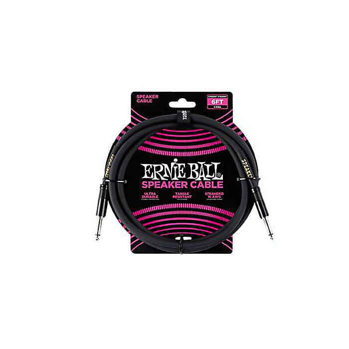 ERNIE BALL ( アーニー・ボール ) / Classic Speaker Cable 6ft Black #6072夏休スペシャル