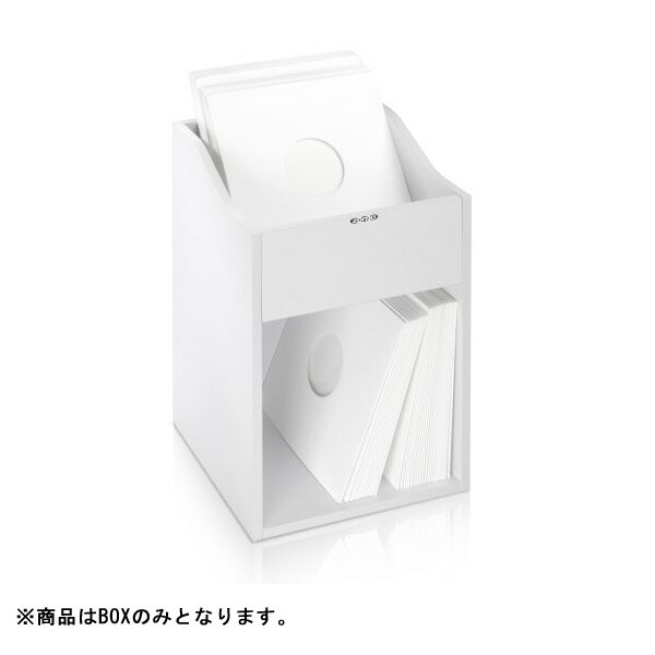 Zomo(ゾモ) / VS-Box 100/2 White (精神的な統合式) 12inレコード盤納めるBOX 【約200枚納める能力のある】円光ウィーン大売り出し/ハロウィングッズ