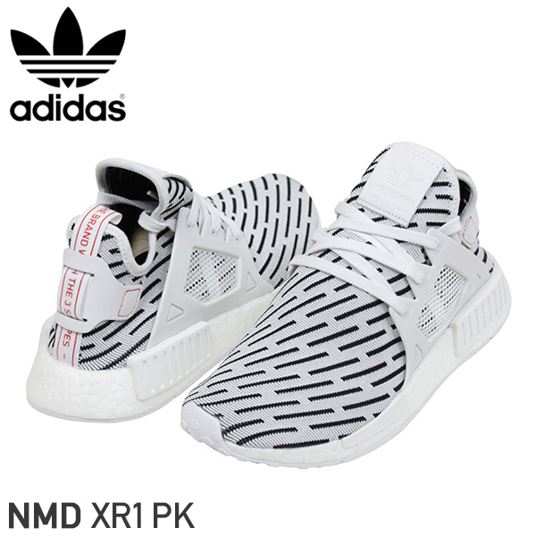 【楽天市場】adidas アディダス NMD XR1 PRIME KNIT メンズ スニーカー WHITE/BLACK ホワイト ブラック エ
