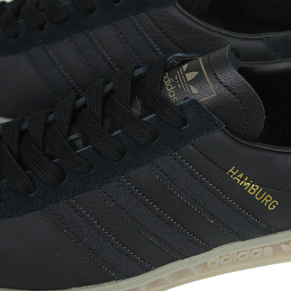 楽天市場 Adidas アディダス Humburg レディース スニーカー Black Gum ハンブルグ レディース ブラック ガムソール レザー 女性用 送料無料 S745 楽天 通販 Rcp Miami Records