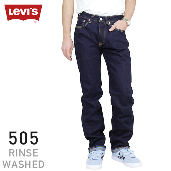 501 dark blue denim jeans