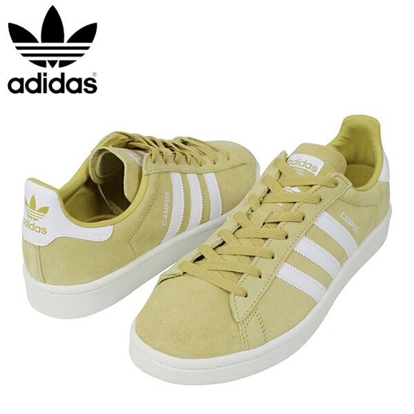 楽天市場 Adidas アディダス Campus Suede メンズ スニーカー Pale Yellow キャンパス イエロー スエード レザー シューズ パステルカラー 男性用 靴 本革 送料無料 Cq 楽天 通販 Rcp Miami Records