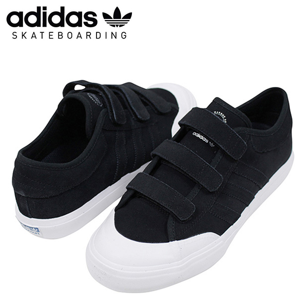 adidas velcro black shoes