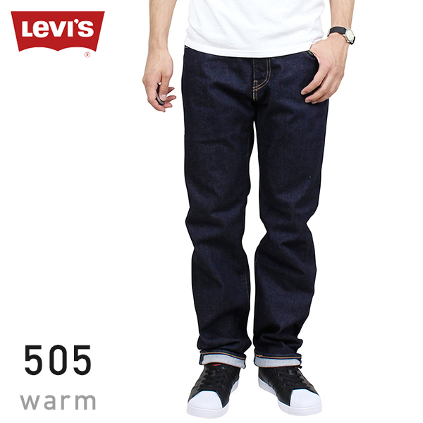 【楽天市場】Levi's リーバイス 505 リンスウォッシュ メンズ デニムパンツ DARK INDIGO ジーンズ ジーパン 男性用 ...