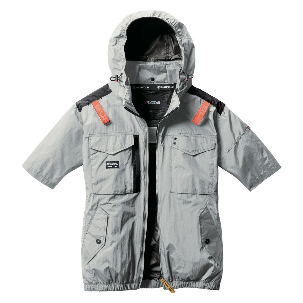 [即日発送][旧型 アウトレット価格]バートル BURTLE エアークラフト半袖ブルゾン(ファンなし) AC1156 AIRCRAFT