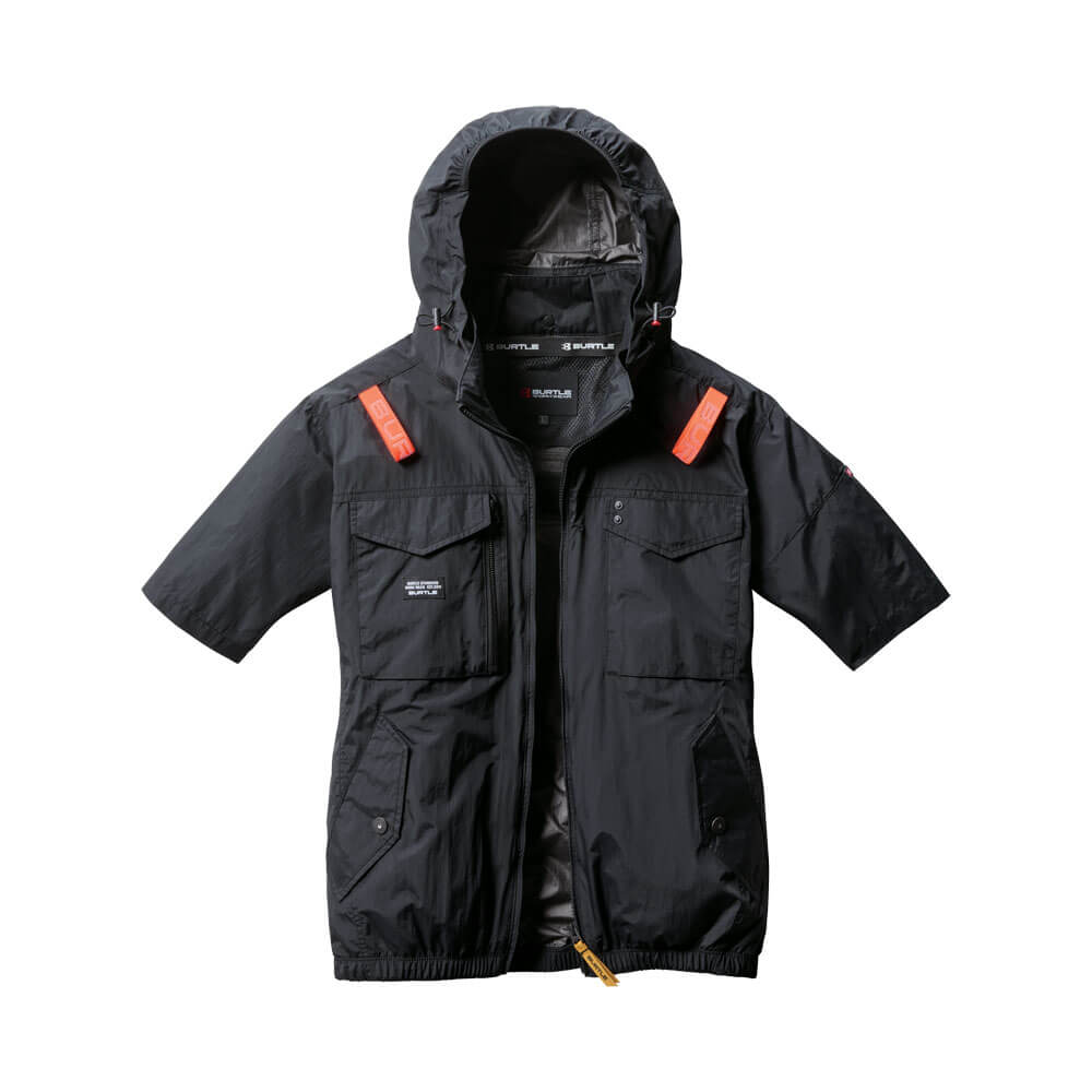 [即日発送][旧型 アウトレット価格]バートル BURTLE エアークラフト半袖ブルゾン(ファンなし) AC1156 AIRCRAFT