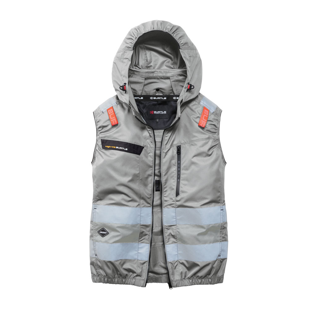 【予約】バートル BURTLE エアークラフト ベスト(ファンなし) AC2114  ハイバック 高視認 AIRCRAFT 2026年春夏新作