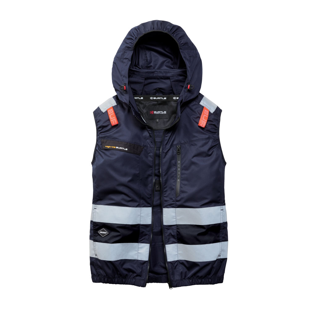 【予約】バートル BURTLE エアークラフト ベスト(ファンなし) AC2114  ハイバック 高視認 AIRCRAFT 2026年春夏新作