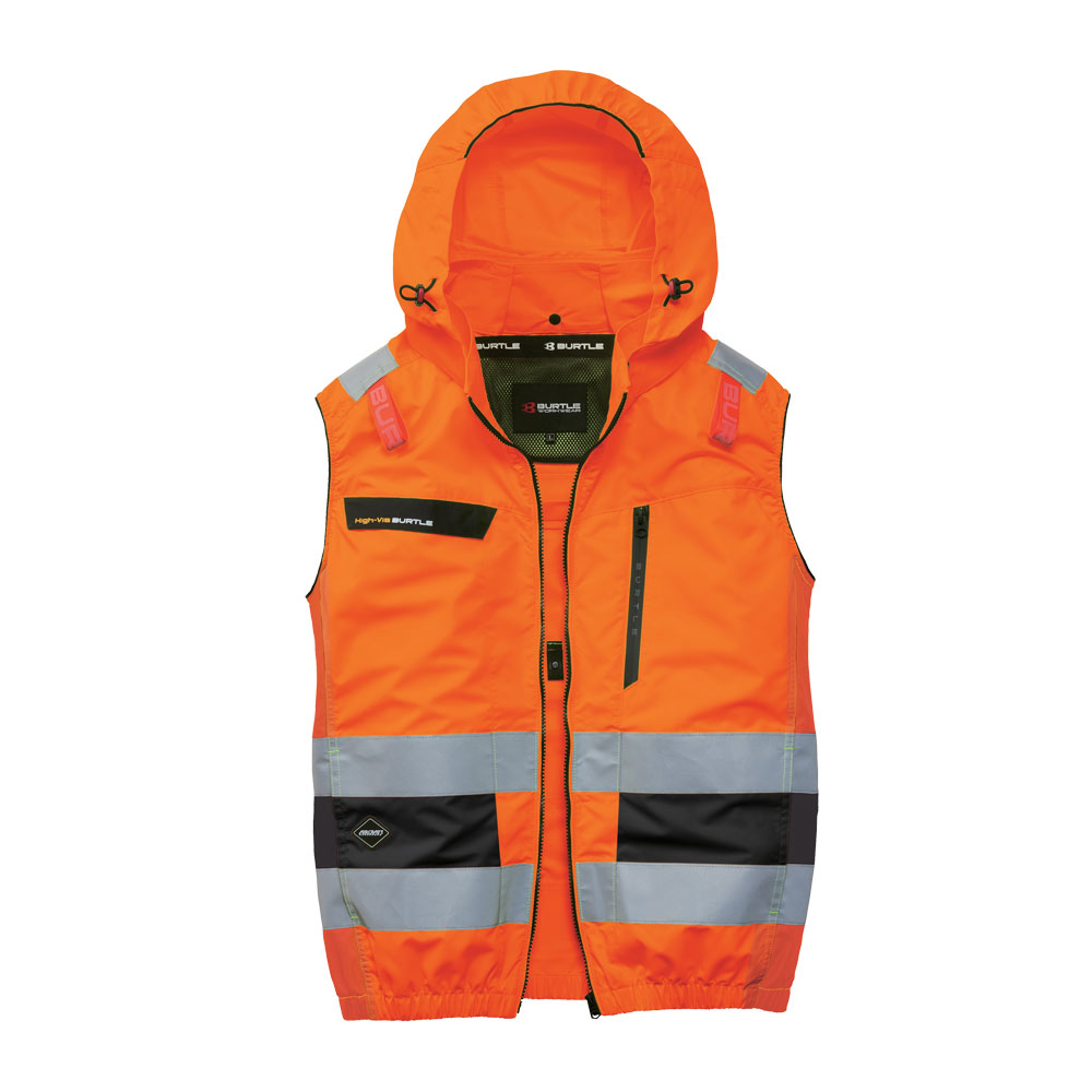 【予約】バートル BURTLE エアークラフト ベスト(ファンなし) AC2114  ハイバック 高視認 AIRCRAFT 2026年春夏新作