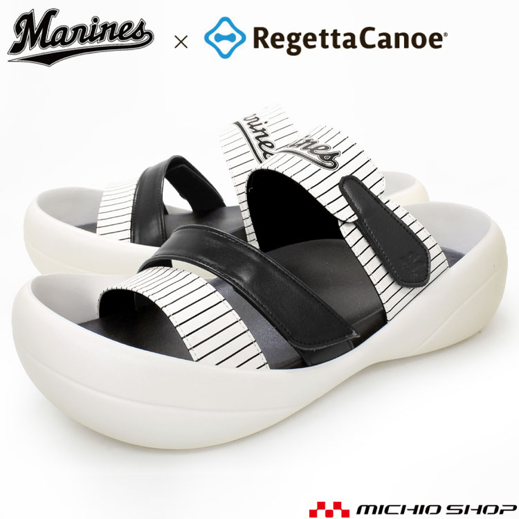 リゲッタカヌー RegettaCanoe 千葉ロッテマリーンズコラボ BCF5137LM プロ野球12球団 野球観戦 サンダル スリッパ メンズ