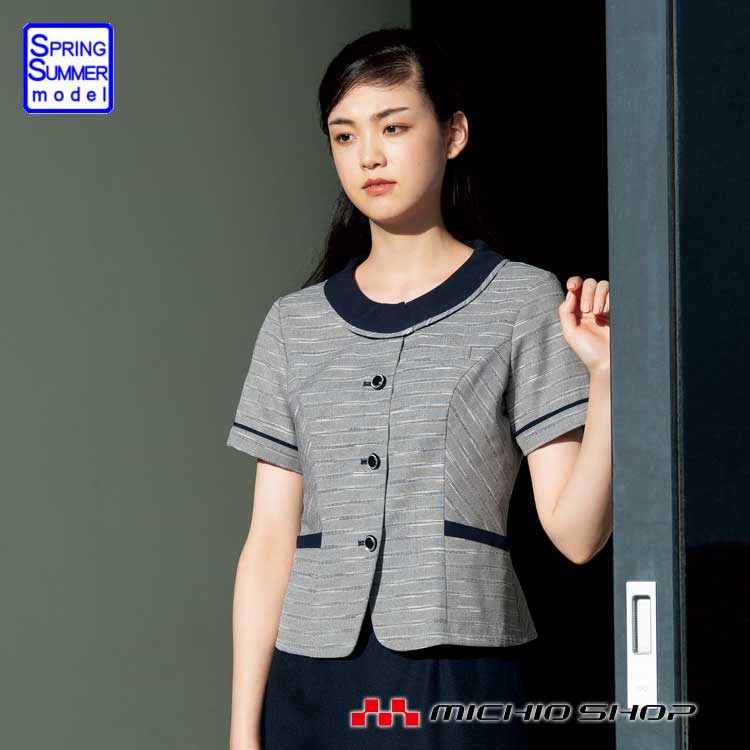 事務服 制服 フォーク ヌーヴォ FOLK nuovo オーバーブラウス FB71309 春夏 大きいサイズ19号・21号・23号