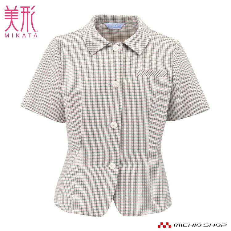 事務服 制服 セレクトステージ（神馬本店） オーバーブラウス e2304 大きいサイズ17号・19号 オフィスユニフォームスーツビジネスカジュアル事務服