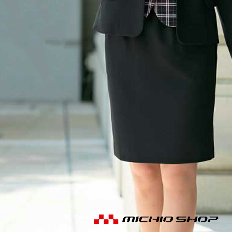 【新品タグ付き】アンジョア 事務服 15号 ベスト スカート ラメストライプ 事務服 ベスト[アンジョア/11560]チェック｜事務服・オフィス
