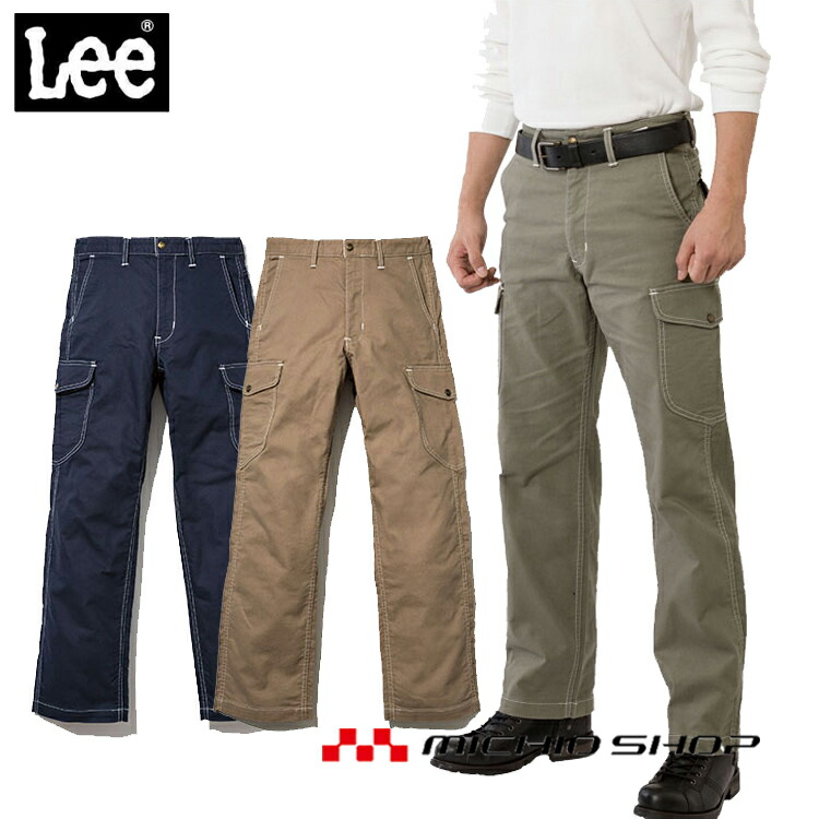 楽天市場】LEE リーメンズカーゴパンツ LWP66002作業服 デニム