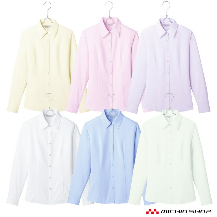 楽天市場】事務服 制服 pieds ピエ aitoz長袖ブラウス HCB3501