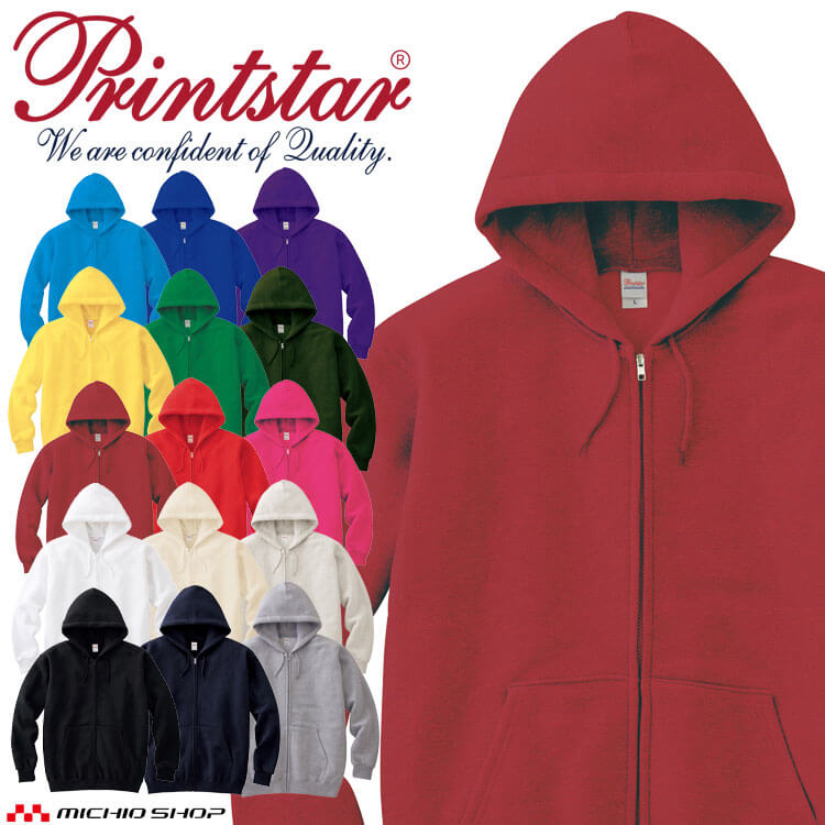 楽天市場】TOMS トムス Printstar プリントスター ジップアップライト