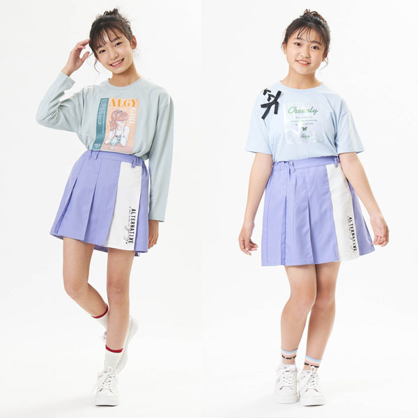 メール便送料無料！2020秋冬【ALGY/アルジー】ラベルロゴパーカーXXS(125-135cm)XS(135-145cm)S(145-155cm)M(155-165cm)子供服キッズ女の子女児子どもジュニア通学≪店頭受取対応商品≫