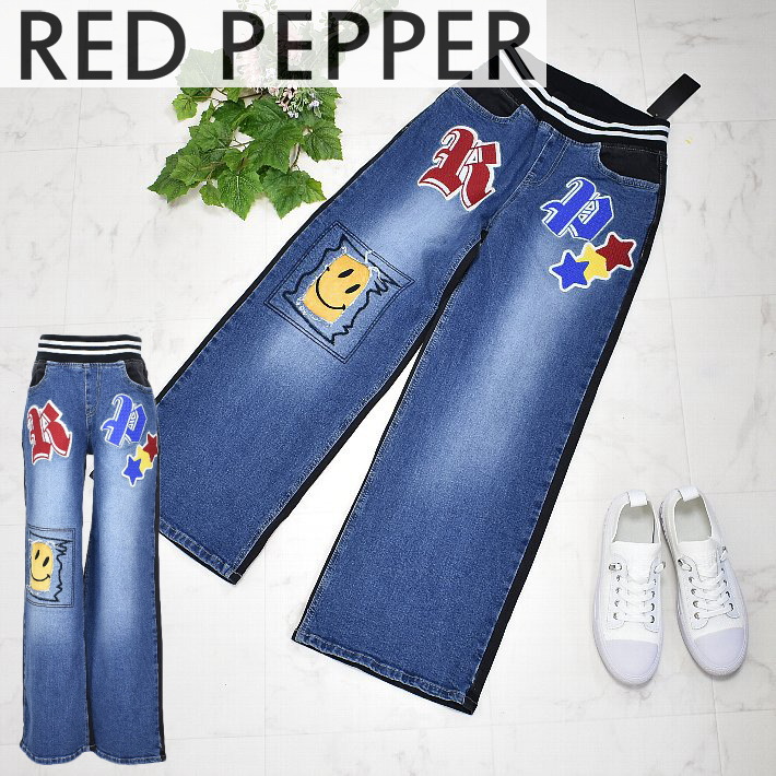 楽天市場】RED PEPPER レッドペッパー レディース バタフライ刺繍