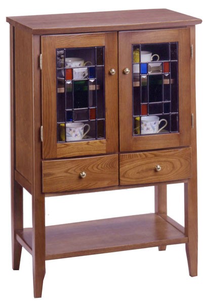 楽天市場】完成品 オーロラ ステンドキャビネット キャビネット サイド