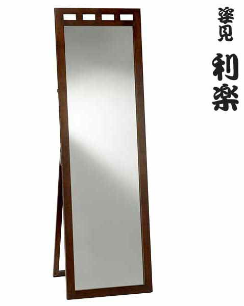鎌倉彫　姿見　スタンドミラー 鎌倉彫 姿見