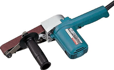 マキタ ベルトサンダー ３０粍 ＜9031＞【サンダー みがき上げる機 瑠璃 #180 電動 #220 デロンギ 両頭 剃刀砥 砥ぐ 削る 削り 磨く電動手道具 通信販売 人並み外れた必要経費 手当たり次第 diy みがき上げる 手持ち部分】